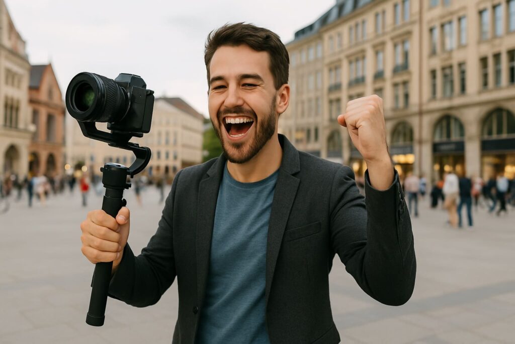 Gründen als Videograf